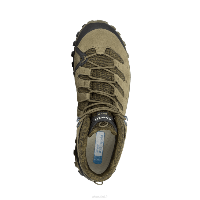 AKU alterra lite mid gtx Hommes LZ4N10 vert camouflage/noir