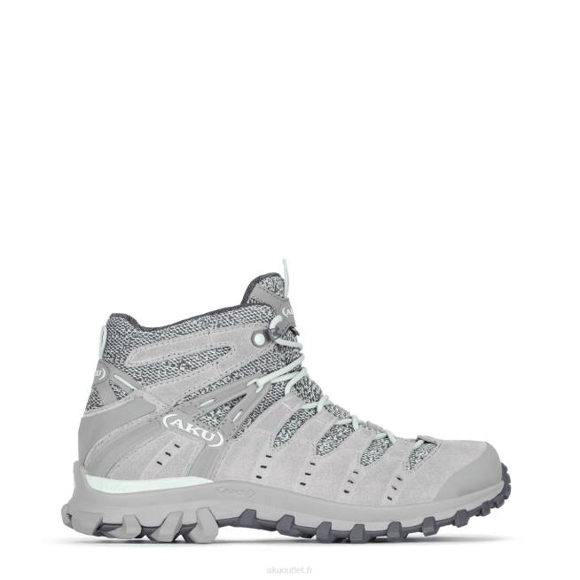 AKU alterra lite mid gtx femmes LZ4N35 anthracite/bleu clair