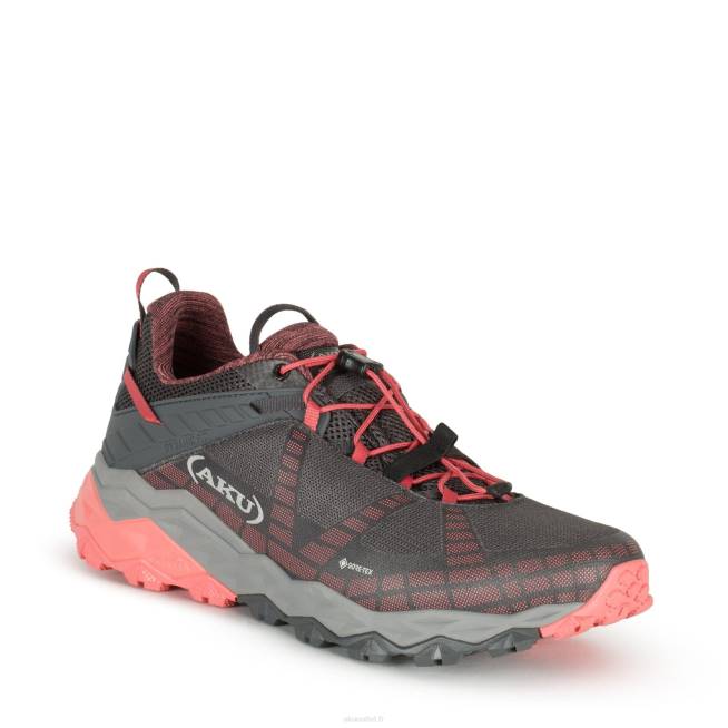 AKU flyrock gtx femmes LZ4N31 anthracite/pêche