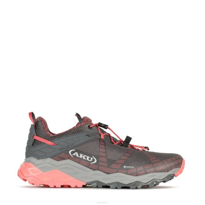 AKU flyrock gtx femmes LZ4N31 anthracite/pêche