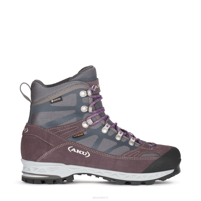 AKU randonneur pro gtx femmes LZ4N28 gris/violet foncé