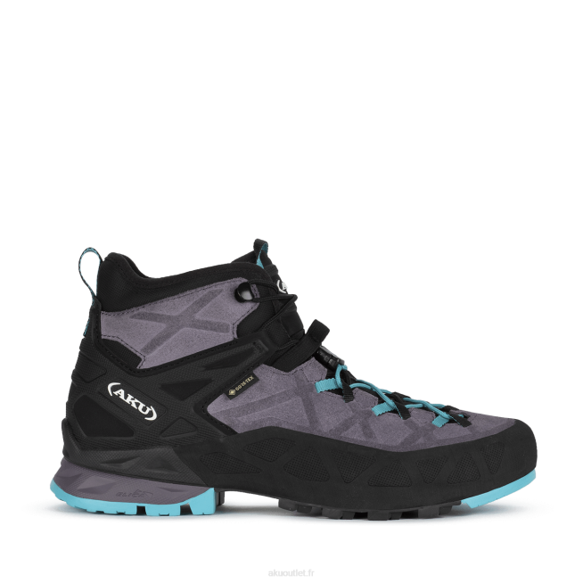 AKU rock dfs milieu gtx femmes LZ4N49 gris clair/turquoise